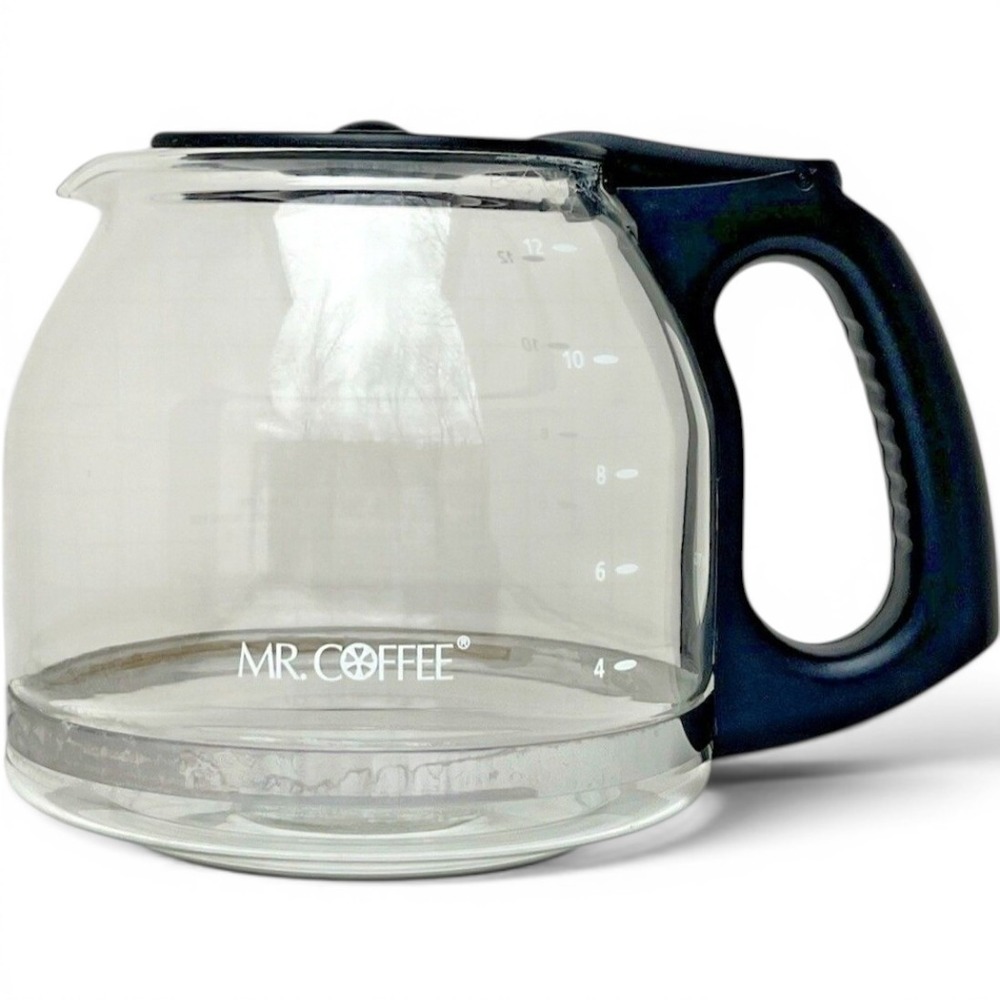 Coffee Carafe Mr Coffee 12 Cup Glass Replacement Pot Black Handle